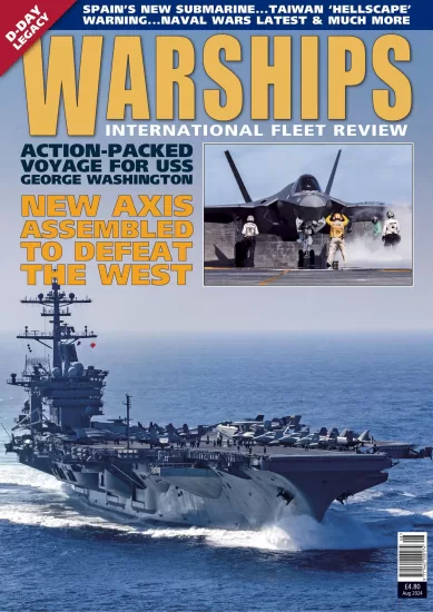 Warships International Fleet Review-战舰国际舰队评论2024.08月号下载PDF电子版-易外刊-英语外刊杂志电子版PDF下载网站