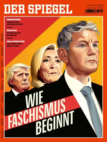 Der Spiegel-明镜周刊2024.08.17期下载PDF电子版德语杂志网盘订阅-易外刊-英语外刊杂志电子版PDF下载网站