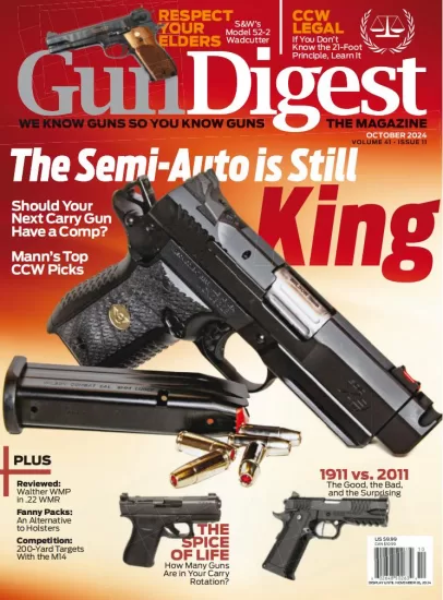 Gun Digest-枪支文摘2024.10月号下载PDF电子版网盘订阅-易外刊-英语外刊杂志电子版PDF下载网站