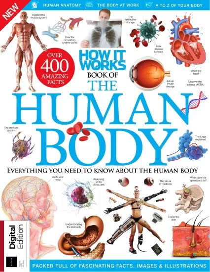 How It Works – Book of the Human Body-它是如何工作的——人体之书第 21 版2024 年-易外刊-英语外刊杂志电子版PDF下载网站