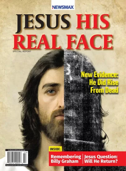 NewsMax: Jesus – His Real Face 2024-耶稣——他的真面目-易外刊-英语外刊杂志电子版PDF下载网站