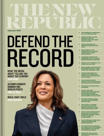 The New Republic-新共和杂志2024.09月号下载PDF电子版网盘订阅-易外刊-英语外刊杂志电子版PDF下载网站