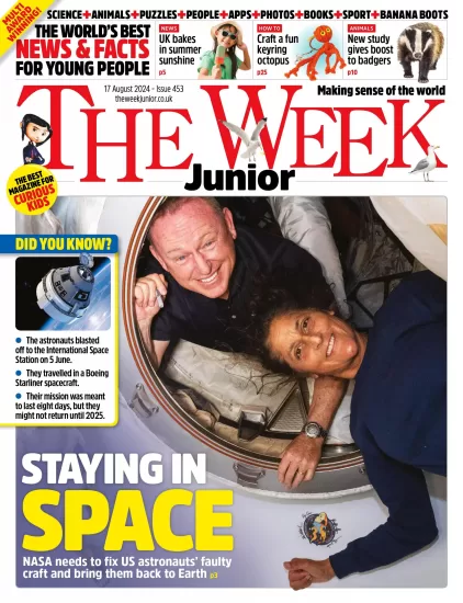 The Week Junior UK-青少年周刊2024.08.17期下载PDF电子版网盘杂志订阅Issue 453英国-易外刊-英语外刊杂志电子版PDF下载网站