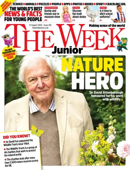 The Week Junior UK-青少年周刊2024.08.31期下载PDF电子版网盘杂志订阅Issue 455-易外刊-英语外刊杂志电子版PDF下载网站