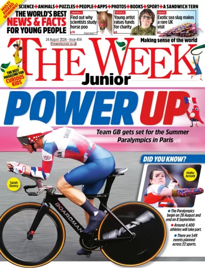 The Week Junior UK-青少年周刊2024.08.24期下载PDF电子版网盘杂志订阅Issue 454-易外刊-英语外刊杂志电子版PDF下载网站