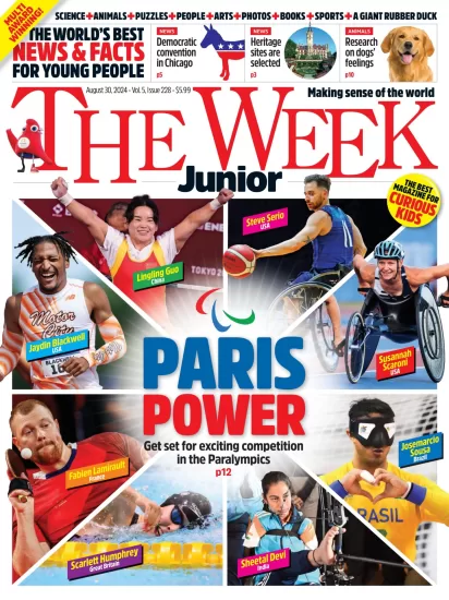 The Week Junior USA-青少年周刊2024.08.30期下载PDF电子版网盘杂志Issue 228订阅-易外刊-英语外刊杂志电子版PDF下载网站