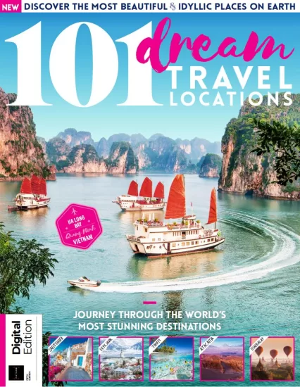 101 Dream Travel Locations-101个梦想旅行地点2024年第5版-易外刊-英语外刊杂志电子版PDF下载网站