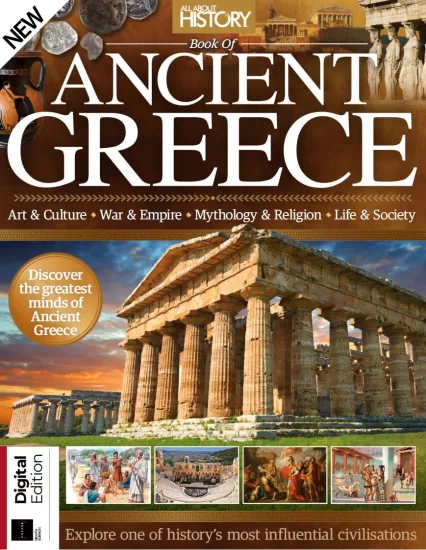 All About History Book Of Ancient Greece – 8th Edition 2024 古希腊史2024年第八版-易外刊-英语外刊杂志电子版PDF下载网站