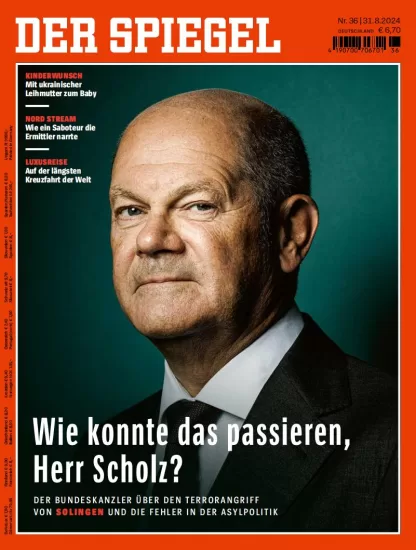 Der Spiegel-明镜周刊2024.08.31期下载PDF电子版德语杂志网盘订阅-易外刊-英语外刊杂志电子版PDF下载网站