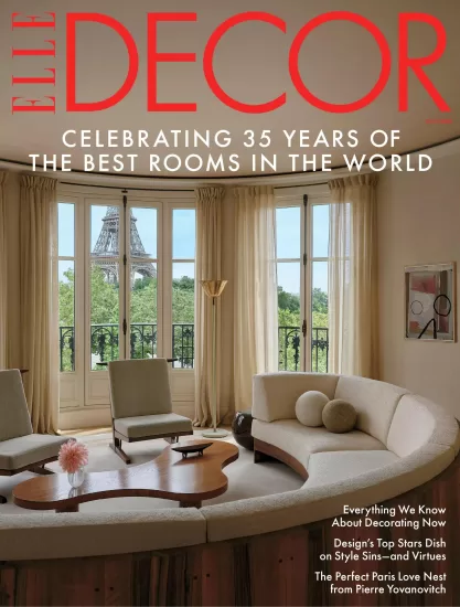 ELLE Decor USA-2024.10月号下载PDF电子版室内设计杂志订阅-易外刊-英语外刊杂志电子版PDF下载网站