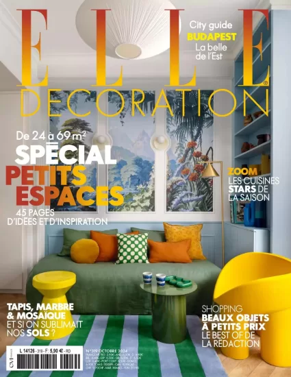 Elle Decoration[法国]家居廊杂志2024.10月号PDF电子版下载网盘订阅-易外刊-英语外刊杂志电子版PDF下载网站