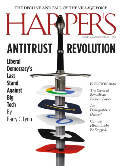 Harper’s Magazine-哈泼斯杂志2024.10月号下载电子版PDF网盘订阅-易外刊-英语外刊杂志电子版PDF下载网站