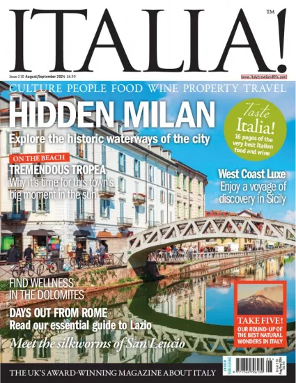 Italia magazine-意大利杂志2024.08&09月号下载电子版PDF网盘订阅-易外刊-英语外刊杂志电子版PDF下载网站