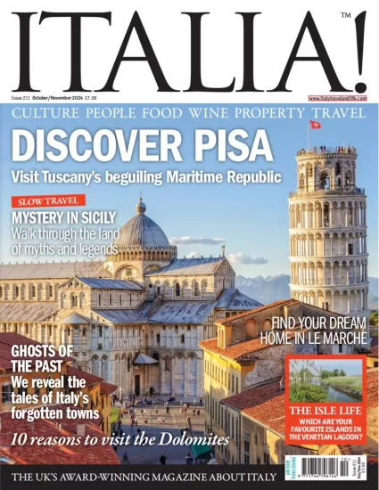 Italia! Magazine–意大利杂志2024.10&11月号下载电子版PDF网盘订阅-易外刊-英语外刊杂志电子版PDF下载网站