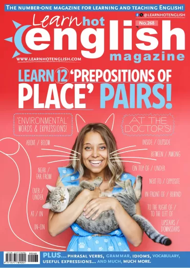 Learn Hot English-流行英语2024.09月号电子版下载PDF网盘杂志Issue 268订阅-易外刊-英语外刊杂志电子版PDF下载网站