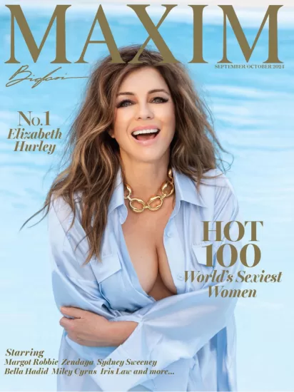 MAXIM[美国]马克西姆杂志2024.09&10月号下载PDF电子版网盘订阅-易外刊-英语外刊杂志电子版PDF下载网站