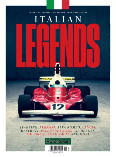 Motor Sport Magazine Specials – Italian Legends 2024-赛车运动杂志特辑 – 意大利传奇 2024-易外刊-英语外刊杂志电子版PDF下载网站