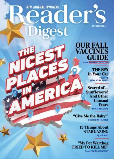 Readers Digest[美国]读者文摘2024.10月号下载PDF电子版网盘杂志订阅-易外刊-英语外刊杂志电子版PDF下载网站