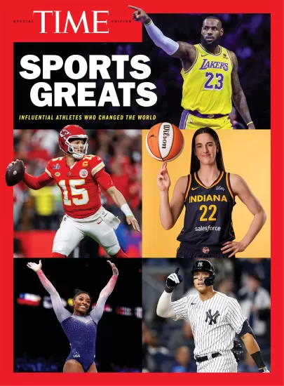 TIME Special Edition – Sports Greats, 2024《时代周刊》特别版——体育巨星，2024-易外刊-英语外刊杂志电子版PDF下载网站