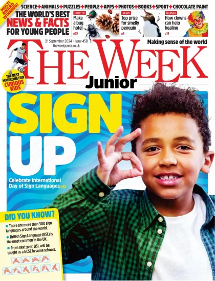 The Week Junior UK-青少年周刊2024.09.21期下载PDF电子版网盘杂志Issue 458订阅-易外刊-英语外刊杂志电子版PDF下载网站