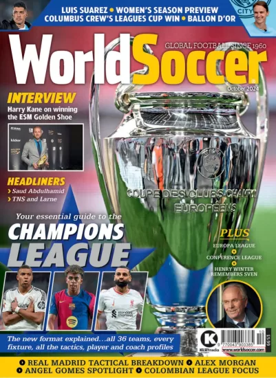 World Soccer-世界足球杂志2024.10月号下载PDF电子版网盘订阅-易外刊-英语外刊杂志电子版PDF下载网站