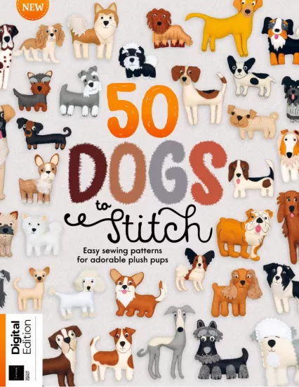 50 Dogs to Stitch – 2nd Edition – December 2024-易外刊-英语外刊杂志电子版PDF下载网站