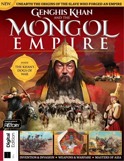 All About History – Genghis Khan & The Mongol Empire, 6th Edition 2024 关于历史的一切-成吉思汗和蒙古帝国，第6版2024-易外刊-英语外刊杂志电子版PDF下载网站