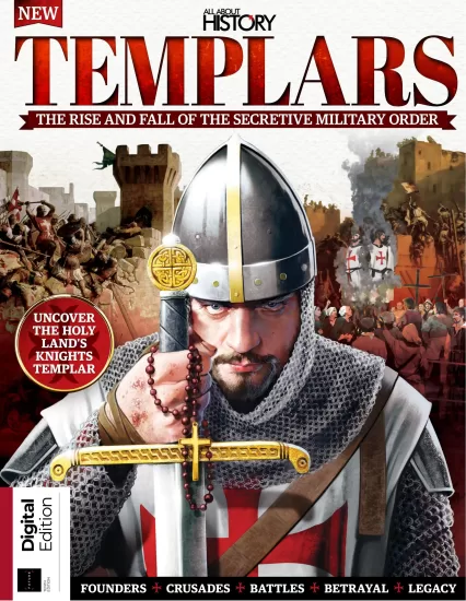 All About History – Book of the Templars, 10th Edition 2024 关于历史的一切 – 圣殿骑士之书，第 10 版 2024-易外刊-英语外刊杂志电子版PDF下载网站