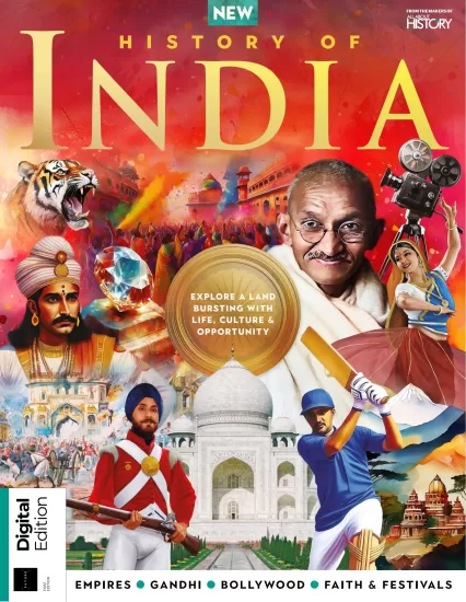 All About History – History of India, 1st Edition, 2024 关于历史的一切 – 印度历史，第 1 版，2024-易外刊-英语外刊杂志电子版PDF下载网站