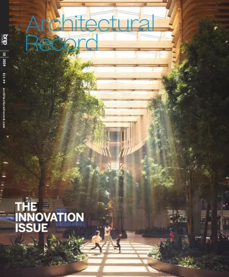 Architectural Record[美国]建筑实录2024.10月号下载PDF电子版网盘杂志订阅-易外刊-英语外刊杂志电子版PDF下载网站