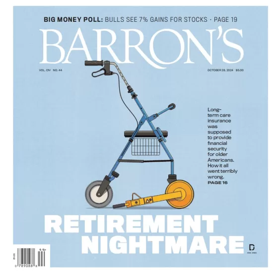 Barrons-巴伦周刊2024.10.28期下载电子版PDF网盘杂志订阅-易外刊-英语外刊杂志电子版PDF下载网站