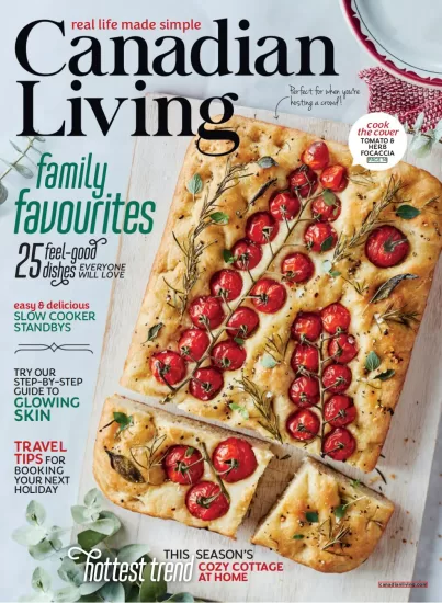 Canadian Living-加拿大生活2024.11月号下载PDF电子版网盘订阅-易外刊-英语外刊杂志电子版PDF下载网站