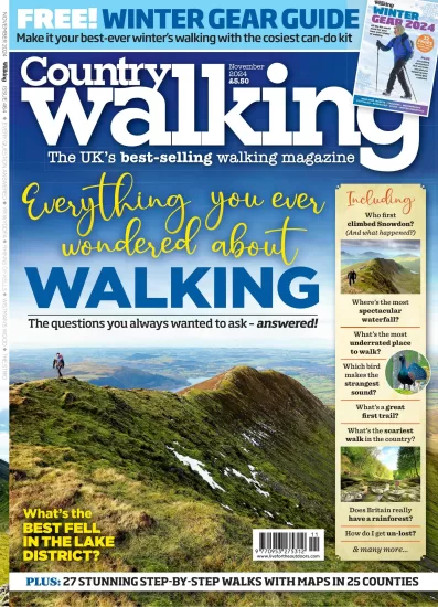 Country Walking UK – Issue 464, November 2024-易外刊-英语外刊杂志电子版PDF下载网站