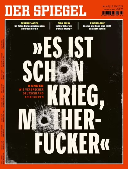 Der Spiegel-明镜周刊2024.10.19期下载PDF电子版德语杂志网盘订阅-易外刊-英语外刊杂志电子版PDF下载网站