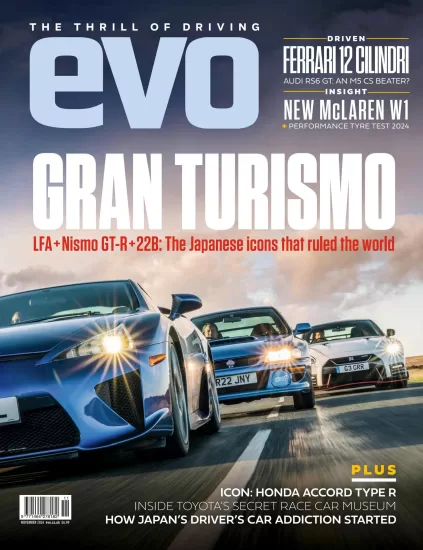 evo UK-2024.11月号下载PDF电子版网盘汽车杂志订阅-易外刊-英语外刊杂志电子版PDF下载网站