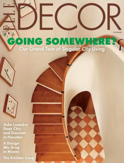 ELLE Decor USA-2024.11月号下载PDF电子版室内设计杂志订阅-易外刊-英语外刊杂志电子版PDF下载网站