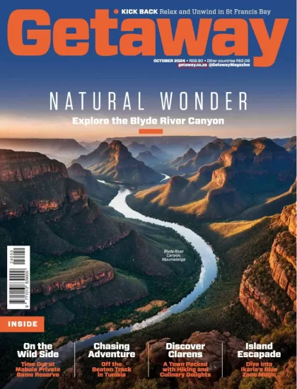 Getaway-逍遥游2024.10月号下载PDF电子版网盘订阅-易外刊-英语外刊杂志电子版PDF下载网站