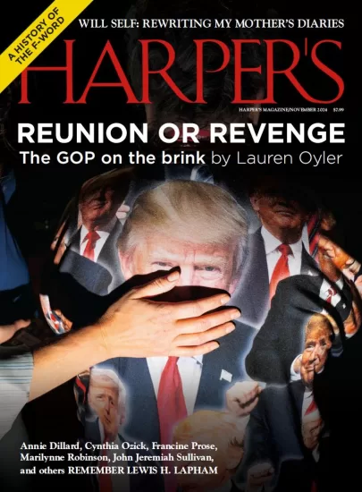 Harper’s Magazine-哈泼斯杂志2024.11月号下载电子版PDF网盘订阅-易外刊-英语外刊杂志电子版PDF下载网站