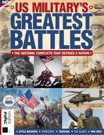 History of War US Military’s Greatest Battles – 6th Edition, 2024 战争史美国军队最伟大的战斗——第六版，2024年-易外刊-英语外刊杂志电子版PDF下载网站