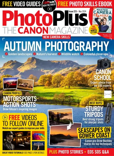 PhotoPlus The Canon Magazine – Issue 223, November 2024-易外刊-英语外刊杂志电子版PDF下载网站