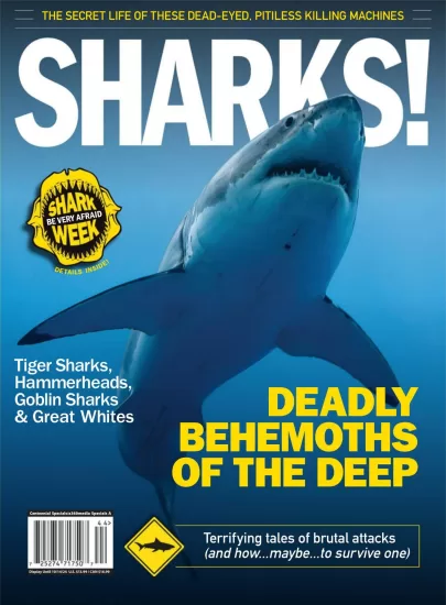 Sharks! Deadly Behemoths of the Deep 2024 鲨鱼！深海中的致命巨兽2024-易外刊-英语外刊杂志电子版PDF下载网站