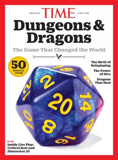 TIME – Dungeons & Dragons,2024-易外刊-英语外刊杂志电子版PDF下载网站