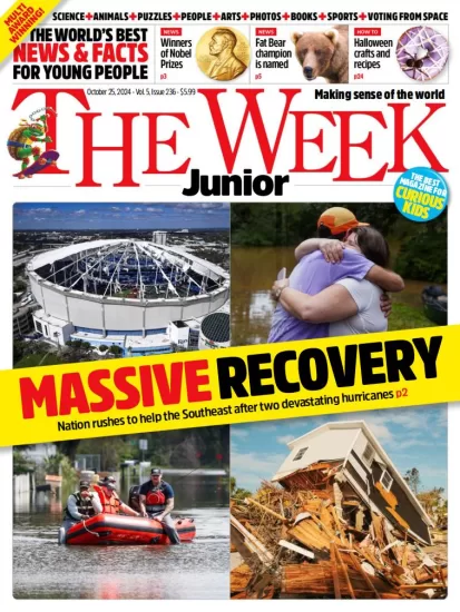 The Week Junior USA-青少年周刊2024.10.25期下载PDF电子版网盘杂志Issue 236订阅-易外刊-英语外刊杂志电子版PDF下载网站