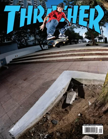 Thrasher Skateboard-滑板杂志2024.09月号下载PDF电子版网盘订阅-易外刊-英语外刊杂志电子版PDF下载网站