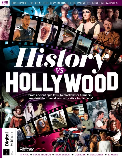 All About History - History vs Hollywood, 1st Edition 2024 关于历史的一切 - 历史与好莱坞，2024-易外刊-英语外刊杂志电子版PDF下载网站