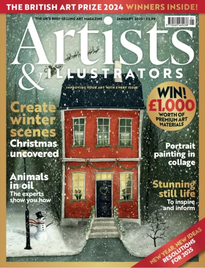 Artists & Illustrators-艺术家与插画师2025.01月号下载PDF电子版网盘订阅-易外刊-英语外刊杂志电子版PDF下载网站