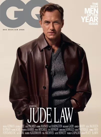 GQ UK-2024.12&2025.01月号下载PDF电子版杂志网盘订阅-易外刊-英语外刊杂志电子版PDF下载网站