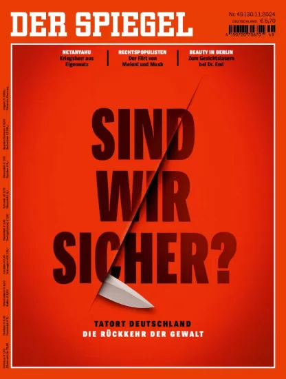 Der Spiegel-明镜周刊2024.11.30期下载PDF电子版德语杂志网盘订阅-易外刊-英语外刊杂志电子版PDF下载网站