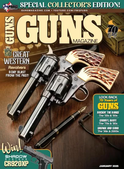 Guns Magazine-枪支杂志2025.01月号下载订阅-易外刊-英语外刊杂志电子版PDF下载网站