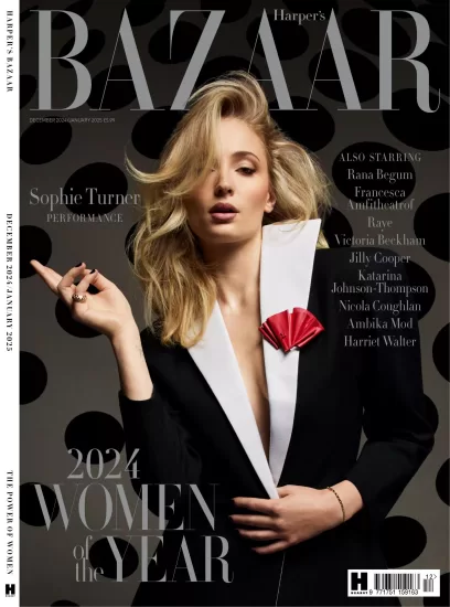 Harper’s Bazaar UK-时尚芭莎2024.12&2025.01月号下载PDF电子版网盘杂志订阅-易外刊-英语外刊杂志电子版PDF下载网站